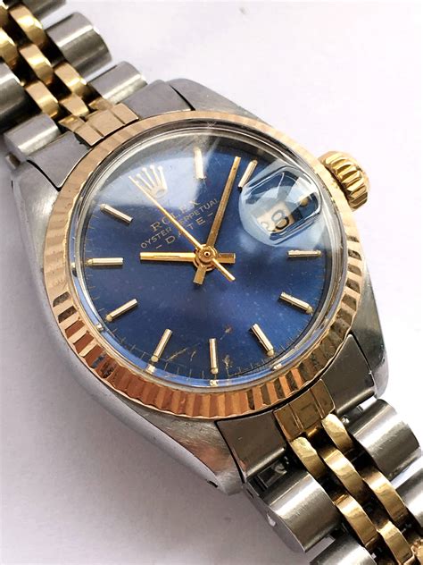 rolex oyster perpetual blue dial price